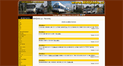 Desktop Screenshot of mhdinfo.cz